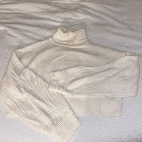 H&M Cropped Turtleneck Sweater - Picture 1 of 3